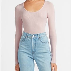 6⏲️$⬇️! Express Ribbed Scoop Neck Sweater